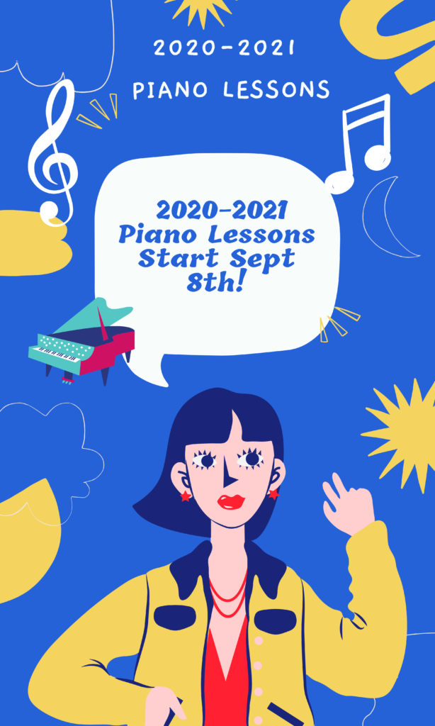 2020-2021 piano lessons